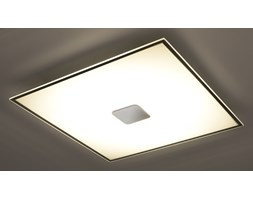 SOLLUX Nowoczesna Lampa Sufitowa Szklany Plafon MARIO 30 cm Chrom LED