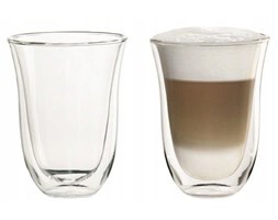 Szklanki DeLonghi latte 2 szt Glass Latte 220ml