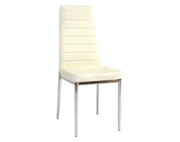 Krzesło H-261 Chrom Kremowy