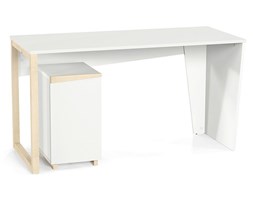 skandynawskie biurko faro - białe