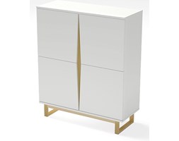 skandynawska komoda fibi - biała