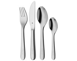 Zestaw sztućców dla dzieci 4el., do grawerowania - WMF - DECOSALON - Zakupy bez ryzyka