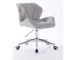 FOTEL HR111K STALOWY WELUR