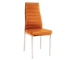 Krzesło H-261 Chrom Pomarańczowy