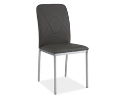 Krzesło H-623 Chrom Szary