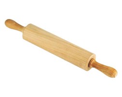 Wałek do ciasta DELICIA, drewniany, 25 cm, ¤ 6cm