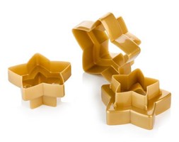 Dwustronne foremki do wykrawania, herbatniki DELICIA, 6 rozmiarów