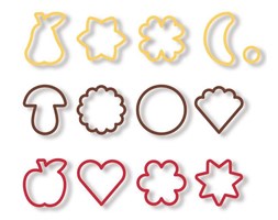 Foremki do wykrawania, tradycyjne DELICIA, 13 szt.