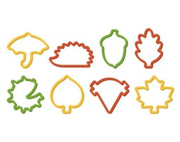 Foremki do wykrawania, jesienne DELICIA, 8 szt.