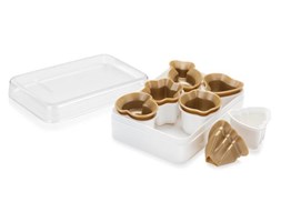 Wykrawacze do kruchych ciasteczek DELICIA, bożonarodzeniowe, 6 szt.