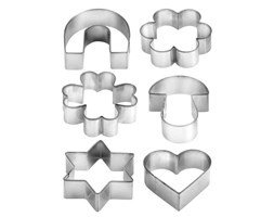 Wykrawacze na krążku DELICIA, 6 szt.