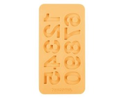 Foremki silikonowe DELICIA DECO, cyfry - Żółty