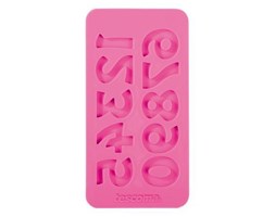 Foremki silikonowe DELICIA DECO, cyfry retro