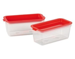 Zdrowe mini pojemniki do zamrażarki PURITY, 300 ml, 2 szt.