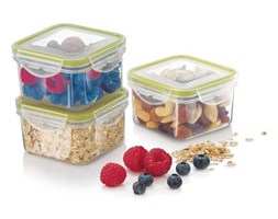 Mini pojemnik kwadratowy FRESHBOX, 3 szt.