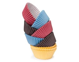 Mini papilotki DELICIA, ¤ 4 cm, 200 szt. - Kolorowy