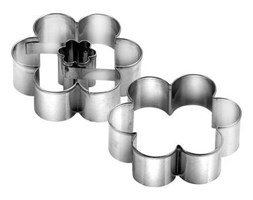 Wykrawacze do kruchych ciasteczek, kwiatki DELICIA