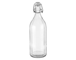 Butelka kwadratowa z klipsem DELLA CASA, 1000 ml