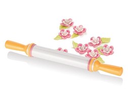 Wałek z regulowaną wysokością DELICIA DECO - Żółty