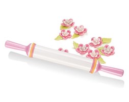 Wałek z regulowaną wysokością DELICIA DECO - Różowy