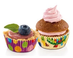 Mini papilotki DELICIA, ¤ 4 cm, 100 szt. - Dla dzieci