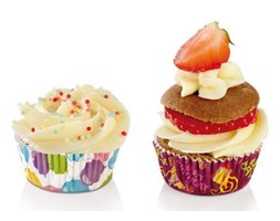 Mini papilotki DELICIA, ¤ 4 cm, 100 szt. - Na imprezę