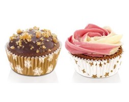 Mini papilotki DELICIA, ¤ 4 cm, 100 szt. - Zimowe