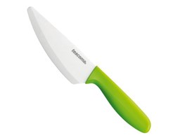 Nóż z ostrzem ceramicznym VITAMINO, 12 cm - Zielony