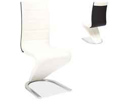 krzesło h-134 Biały Czarny tył