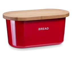 Chlebak z melaminy Zeller, 23X18,5X39, czerwony