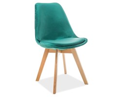 KRZESŁO DIOR VELVET BUK/ZIELONY TAP.89