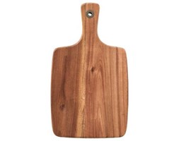 Deska z drewna akacjowego z rączką Zeller, 32X18,3X1,,