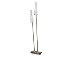BAMBU'-Lampa podlogowa podwójna zewnetrzna Wys.200cm