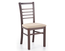 Drewniane krzesło do jadalni Adrian ciemny orzech