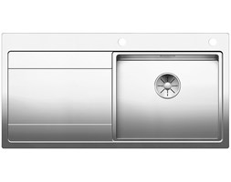 BLANCO DIVON II 5 S-IF Stal polerowana prawa, korek auto., InFino 521660 - tel. 22 266 82 20 prezenty od 19-53 zł przy zakupie !