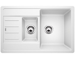 BLANCO LEGRA 6 S Compact Silgranit Biały odwracalny 521304 - tel. 22 266 82 20 prezenty od 19-53 zł przy zakupie !