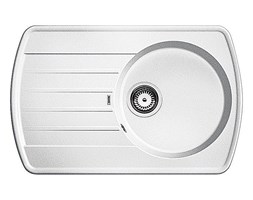 BLANCO RONDOVAL 45 S Silgranit PuraDur Biały odwracalny 515764 - tel. 22 266 82 20 prezenty od 19-53 zł przy zakupie !