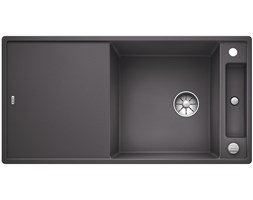BLANCO AXIA III XL 6 S Silgranit PuraDur Szarość skały odwracalny, korek auto., InFino, deska szkło białe 523511 - tel. 22 266 82 20 prezenty od 19-53