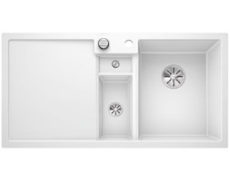 BLANCO COLLECTIS 6 S Silgranit PuraDur Biały prawa, korek auto., InFino, wkład z pokrywką 523348 - tel. 22 266 82 20 prezenty od 19-53 zł przy zakupi