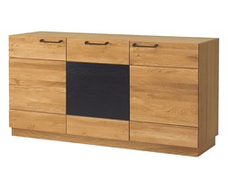 48h 
Komoda 45 Mosaic Szynaka Meble Dąb Miodowy, Czarny