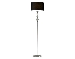Lampa podłogowa Crystal czarna