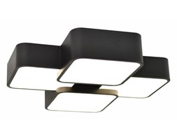 MCODO :: Oryginalny plafon led LIGHTSPACE 4 unikalny design, barwa światła led 4000K, czarny 36W Nowość