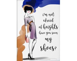 Plakat Have you seen my shoes? 50x70 cm