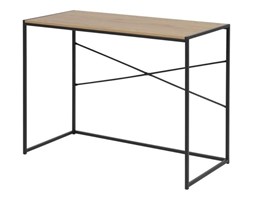 Biurko Seaford dąb - czarne