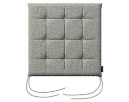 Dekoria Siedzisko Karol na krzesło, szary melanż, 40 × 40 × 3,5 cm, Living