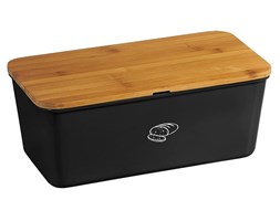 Chlebak z melaminy, pojemnik na pieczywo z bambusową deską do krojenia 2w1