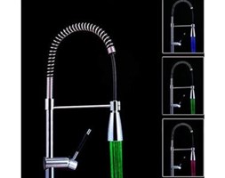 BATERIA KUCHENNA Z WYCIĄGANA WYLEWKĄ LED