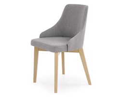 Wygodne krzesło na drewnianych nogach w kolorze dąb sonoma Toledo