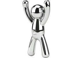 Otwieracz do butelek Drinking Buddy srebrny