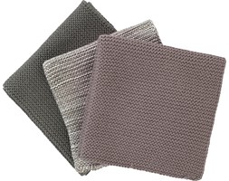 Ściereczki do naczyń Wipe 3 szt. beżowe